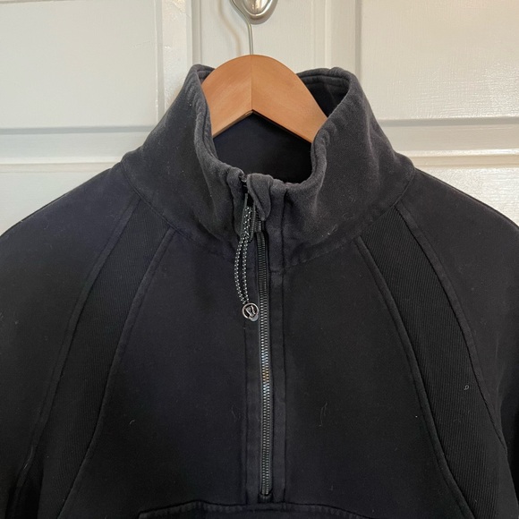 Lululemon Scuba Oversized Funnel Neck Half-Zip Black XS/S - Picture 12 of 12